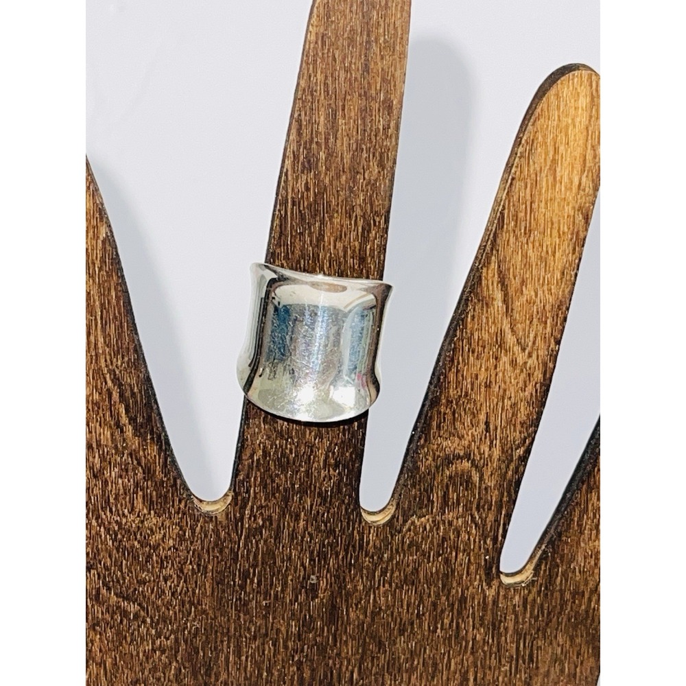 Vintage MMA RMN 925 Sterling Silver Wide Saddle Ring Sz 6 Metropolitan Museum